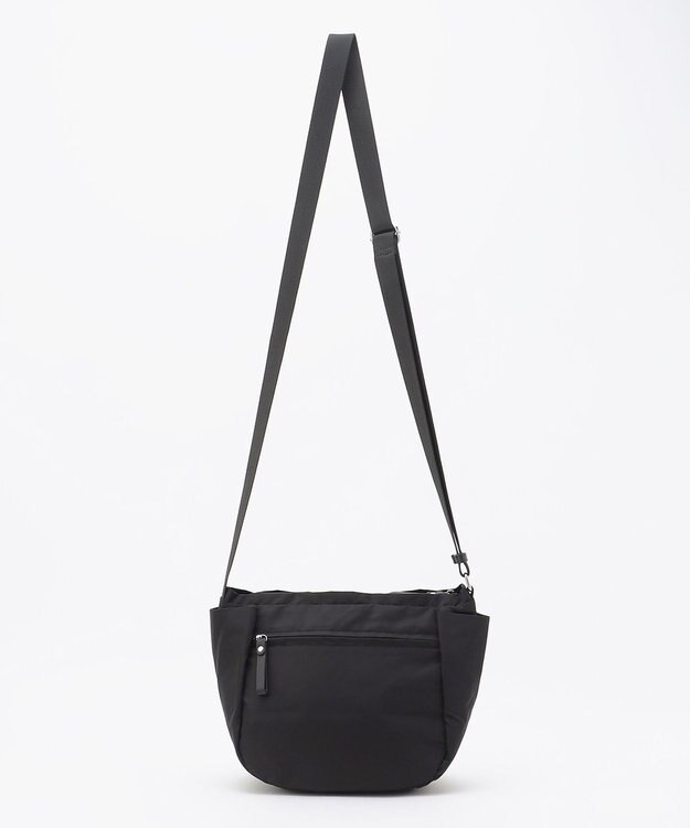 LA BAGAGERIE 【MONICA】ラウンドショルダーバッグ ブラック