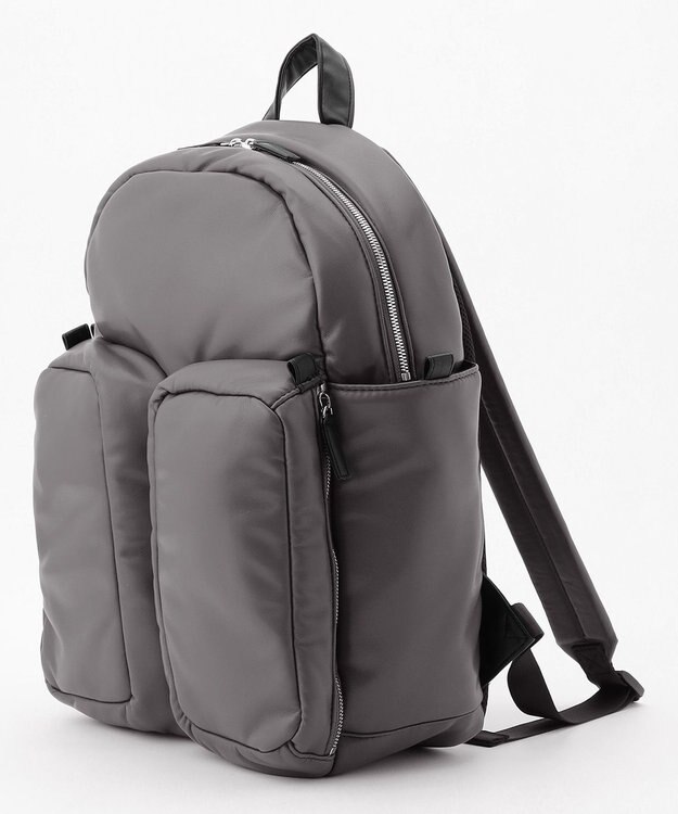 JOSEPH HOMME シンセティックソフトレザー　バックパック グレー系