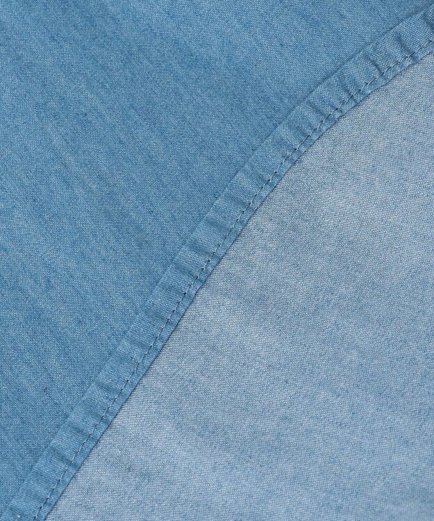 J.PRESS YORK STREET 【UNISEX】クレイジーパターン デニムシャツ ブルー系8