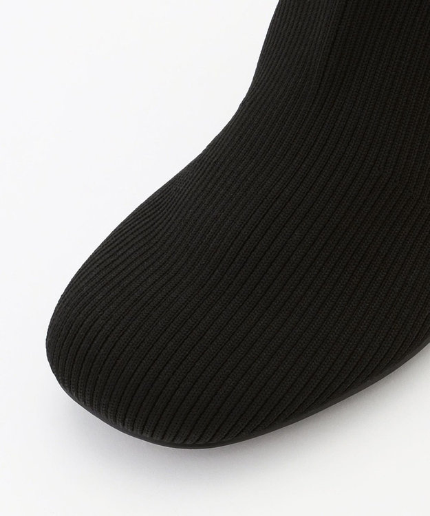 steppi 【防水 / 洗える】オブリークトゥ ブーツ ブラック