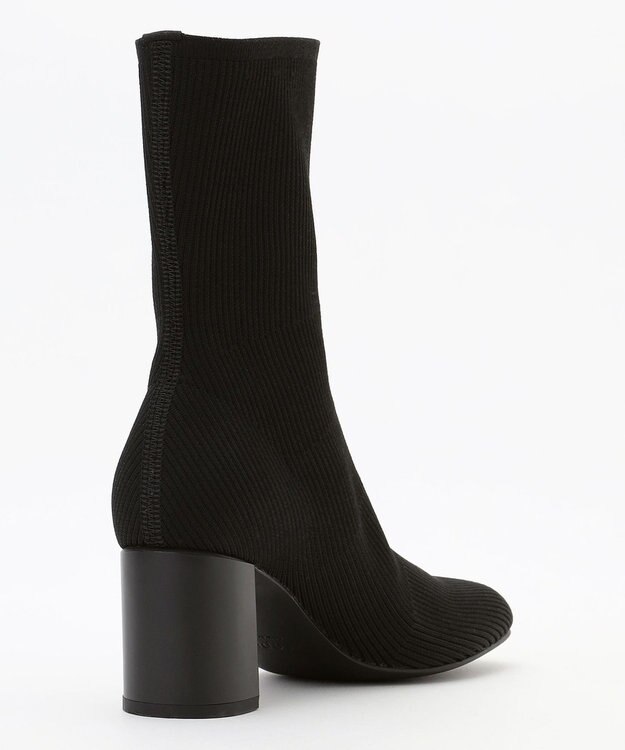 steppi 【防水 / 洗える】オブリークトゥ ブーツ ブラック