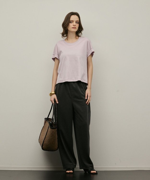 GRACE CONTINENTAL ルーズカットTシャツ ピンク