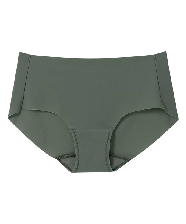 AMPHI 【NAILS INCコラボ】 ショーツ 【BRAGENIC ブラジェニック】 フリーカッティング(ウエスト・裾) 吸汗速乾 PMI145 アンフィ／ワコール カラシ