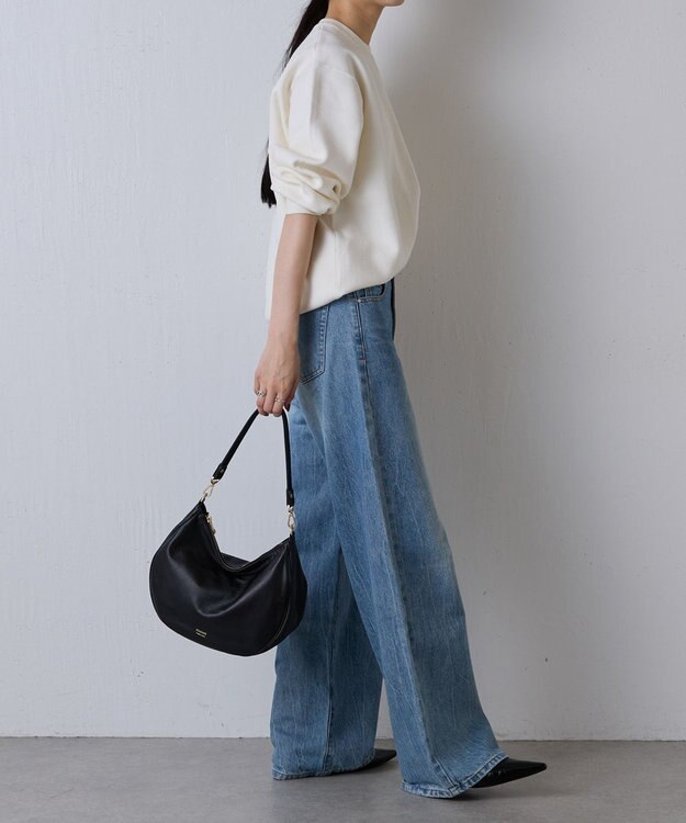 russet 2WAYショルダーバッグ【ソフトレザー】(CE-1447) Black