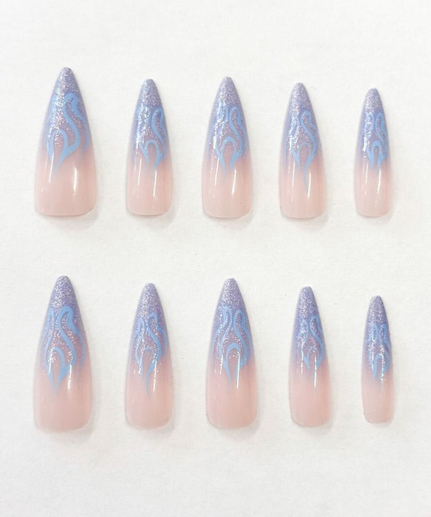 WEGO デザインネイルチップ 柄18