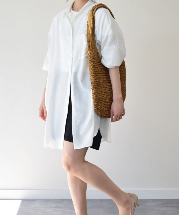 INTER-CHAUSSURES 【CIVICO 93】雑材トートバッグ ベージュ雑材