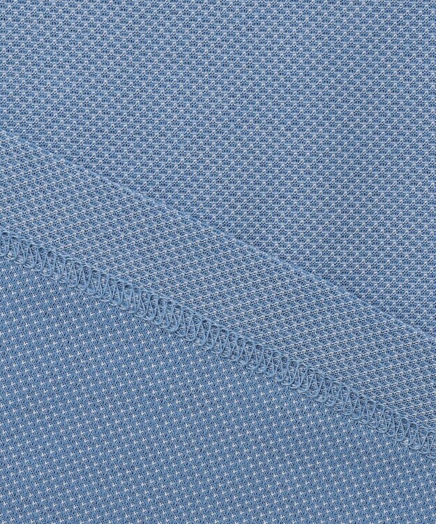 J.PRESS MEN 【ビジネスおすすめ / 吸水速乾】ドレスハニカム ポロシャツ サックスブルー系