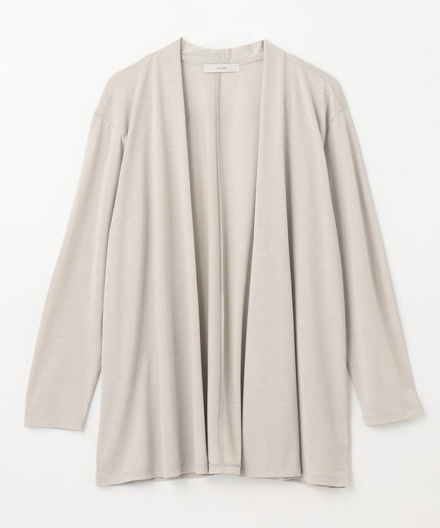 ANY 【接触冷感/UVケア/吸水速乾】長袖シアーカーディガン サンドベージュ