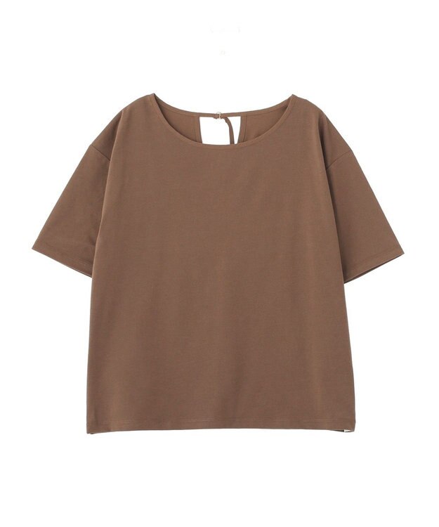 earth music&ecology バックデザインカットプルオーバー Brown