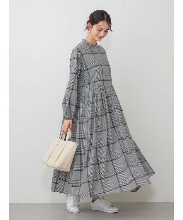 AMERICAN HOLIC アソートギャザーフレアワンピース Gingham Check