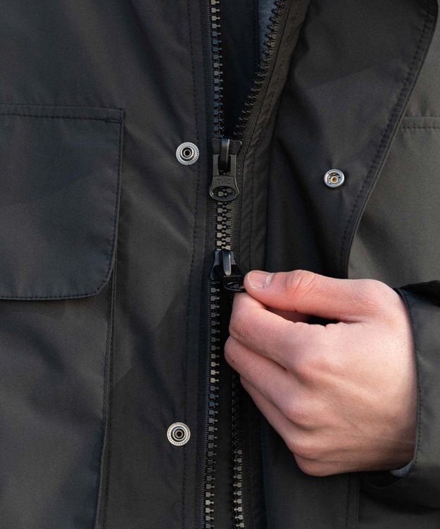 WEGO 【ユニセックス着用ITEM/アウトドア】フードシェルブルゾン ブラック