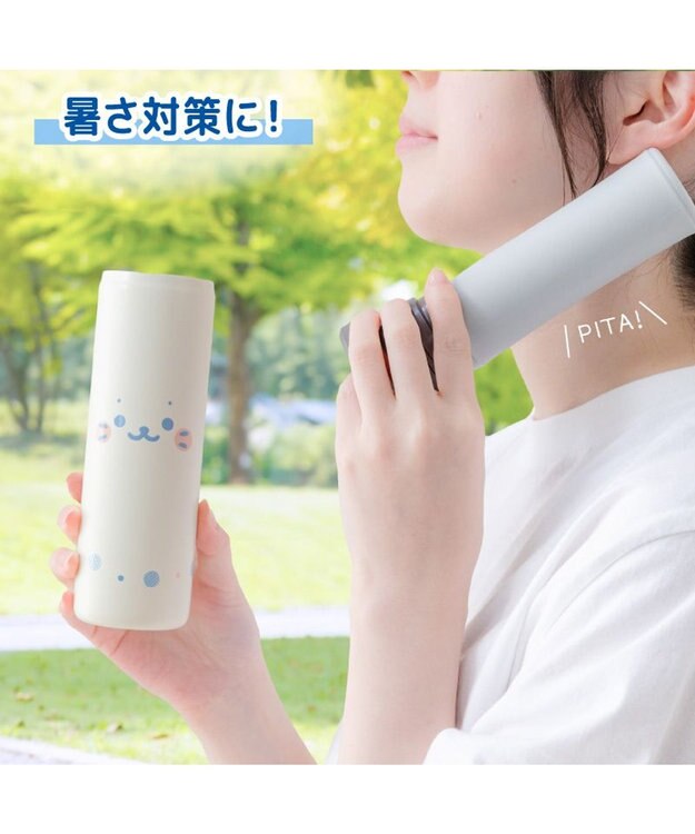 Mother garden しろたん 顔ぼん柄 スティック 氷のう 0