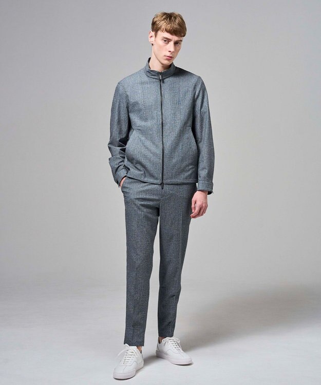 JOSEPH HOMME 【新型】トリコサッカーストレッチ スタンドカラーブルゾン グレー系5