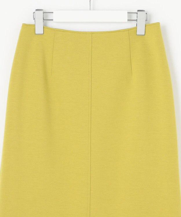 J.PRESS LADIES L 【WEB限定カラーあり・洗える】ダンボール ナロー スカート ピスタチオ系