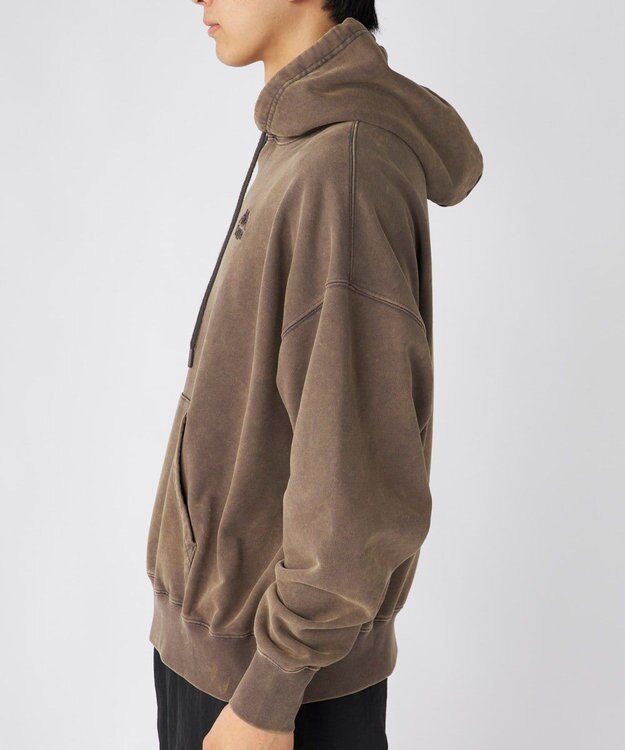 OP／FILA 【Kappa】オーバーサイズ ヘビーウェイトプルパーカー チャコールグレー