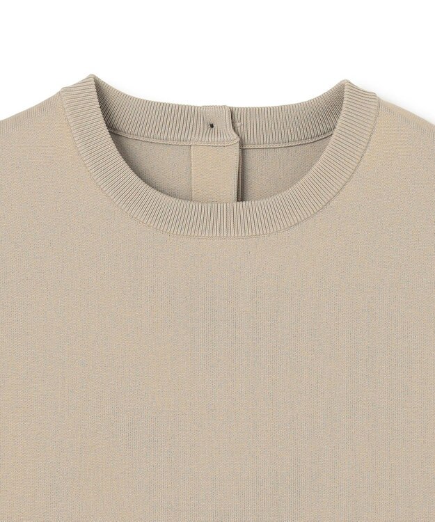 UNFILO フォルムニット クロップドベスト カーキ