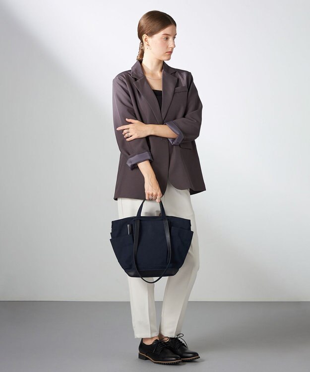 Y'SACCS 【Y'SACCS Gene Line】ロット トートバッグ  Small ネイビー