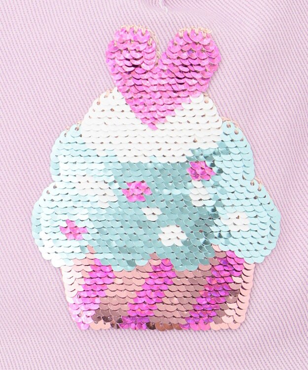 ANY KIDS ミラクルスパンコール メッシュ キャップ ピンク