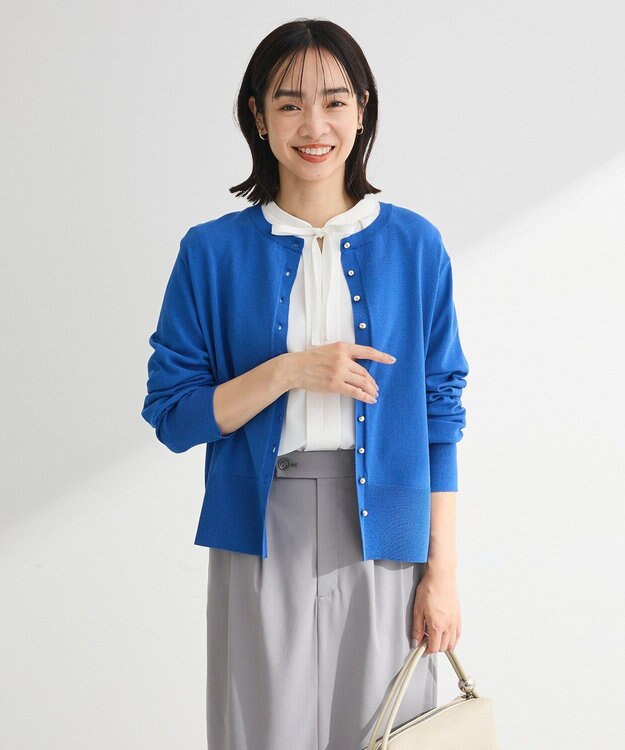 Green Parks リボンブラウス Off White