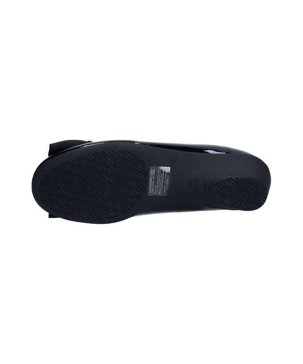 Bridget Birkin ＜3E＞【Bridget Birkin Walk】コーナーパーツリボンウォーキングパンプス ブラックエナメル