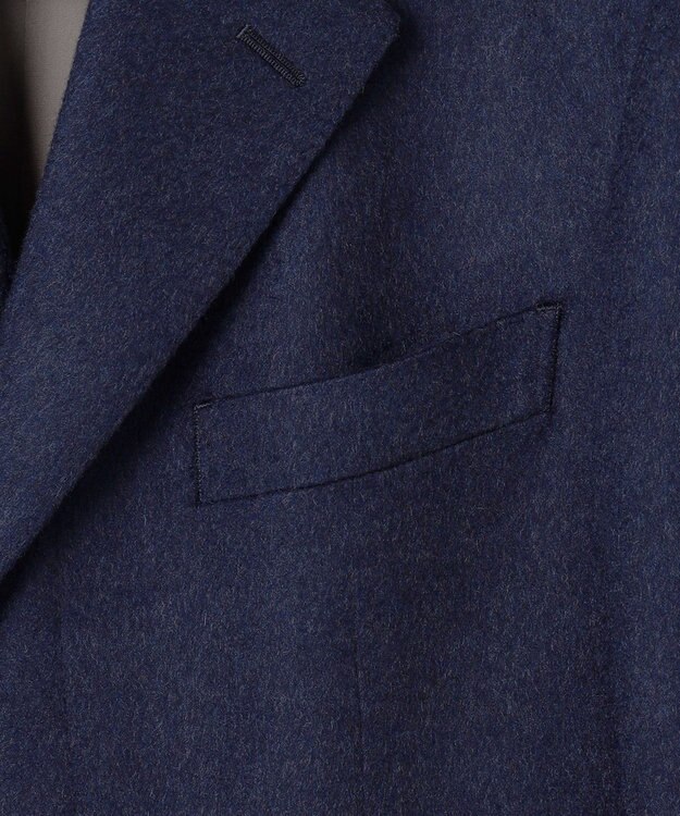 GOTAIRIKU GOLD LABEL/WEB&一部店舗限定【COLOMBO】ピュアカシミヤ チェスターコート ダルブルー系