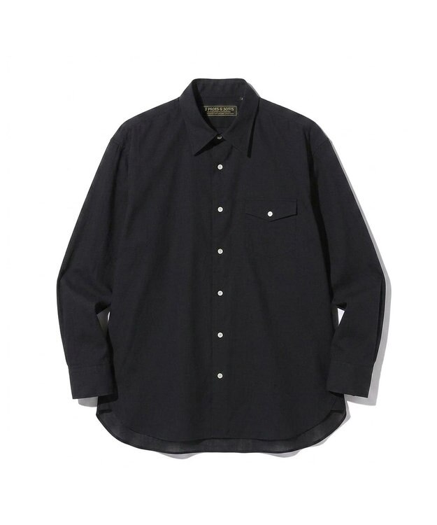 J.PRESS MEN 【WEB・一部店舗限定】Airy Touch Seersucker Shirt ブラック系