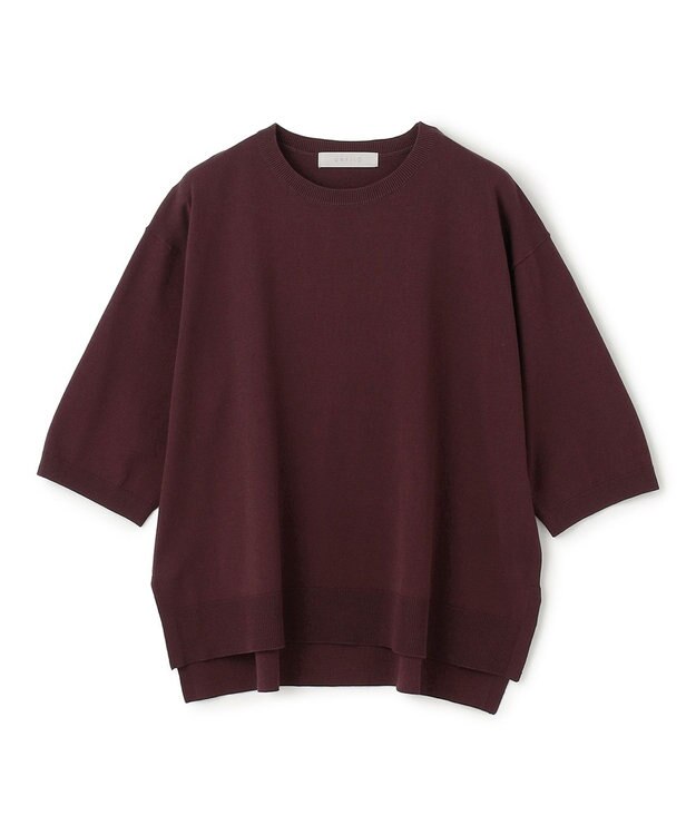新品未使用　INSCRIRE Asymmetry Sweat パープル blurhms ROOTSTOCK/ SOFT&HARD SWEAT HOODIE ZIP WIDE (DARK PURPLE)