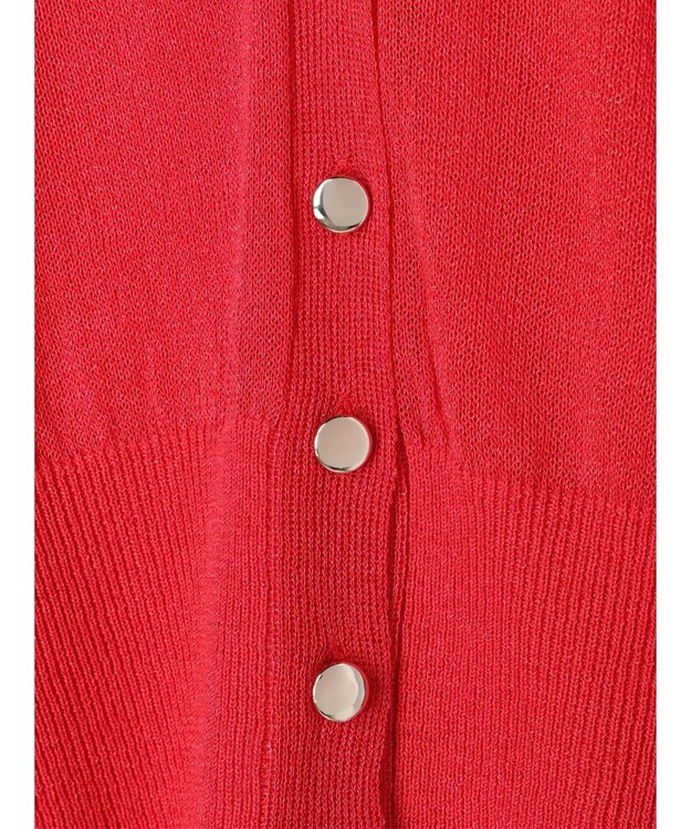 Green Parks シアーカーディガン＋タンクトップＳＥＴ Red