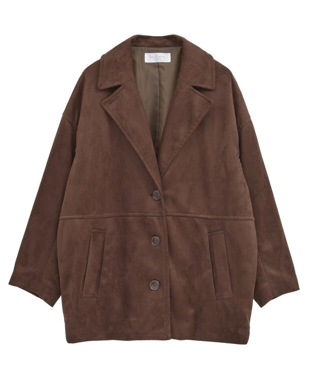 Green Parks フェイクレザージャケット Brown