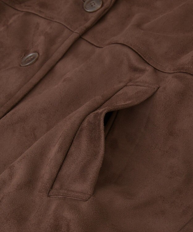 Green Parks フェイクレザージャケット Brown