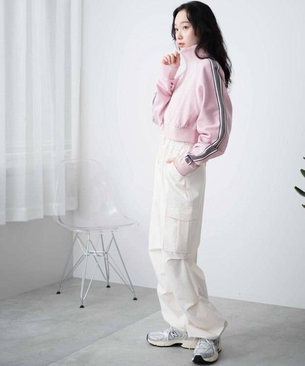 WEGO ショートトラックジャケット ピンク