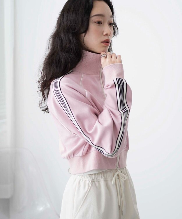 WEGO ショートトラックジャケット ピンク