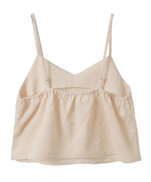 CRAFT STANDARD BOUTIQUE カットジャガードビスチェ Ivory