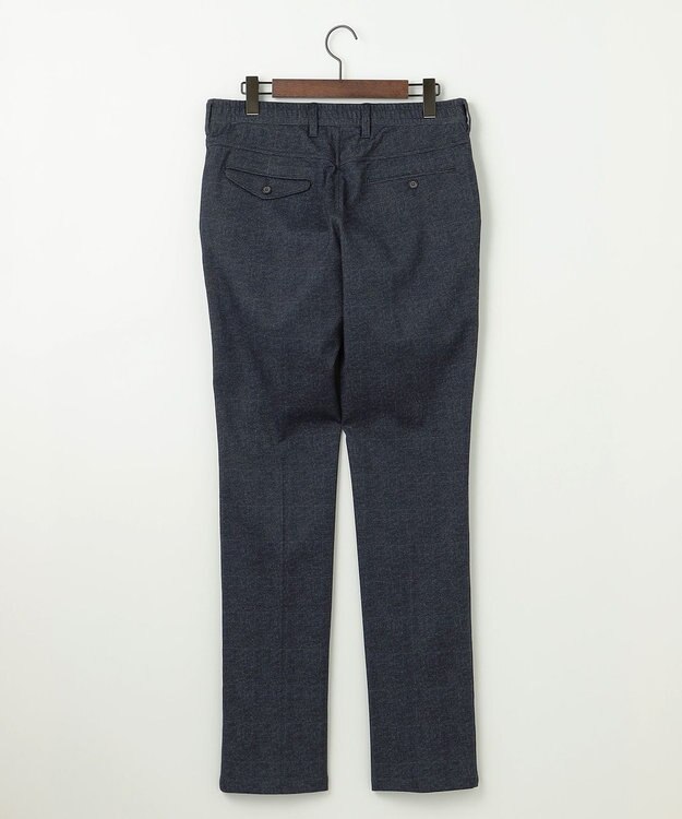 JOSEPH ABBOUD 【キングサイズ・ウエストも伸びる！/ストレッチ/弱撥水】ツィーディジャージ パンツ ネイビー系4