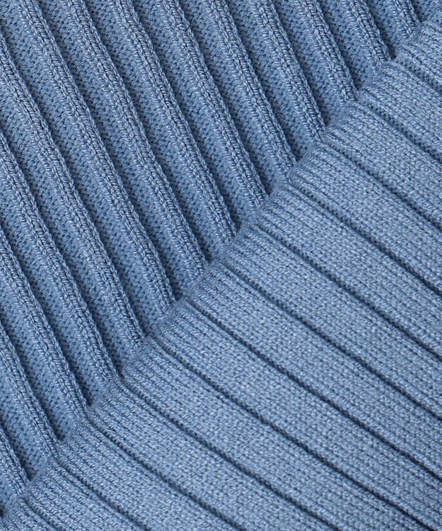 組曲 Elenaリブニット プルオーバー ブルー系