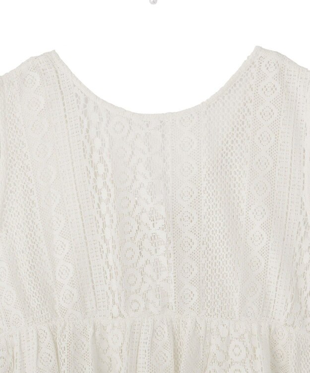 Green Parks レースベスト Ivory
