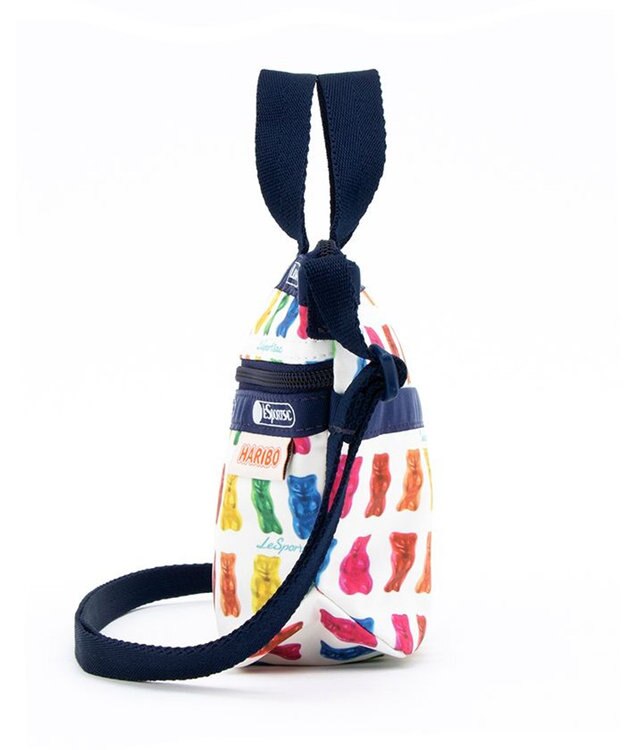 LeSportsac MINI CROSSBODY/ハリボーゴールドベアーズネイビー ハリボーゴールドベアーズネイビー