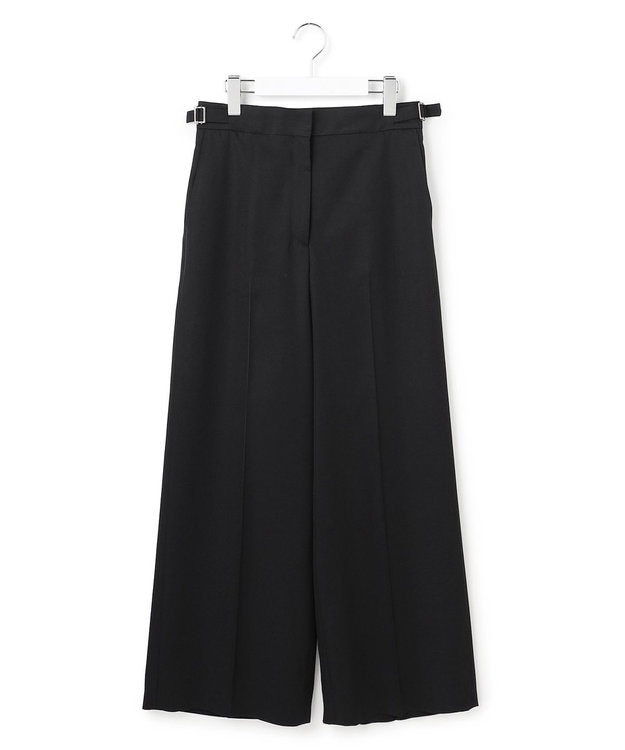 ICB L 【30th ANNIVERSARY】ヴィスコースウールツイル ワイドパンツ ブラック系