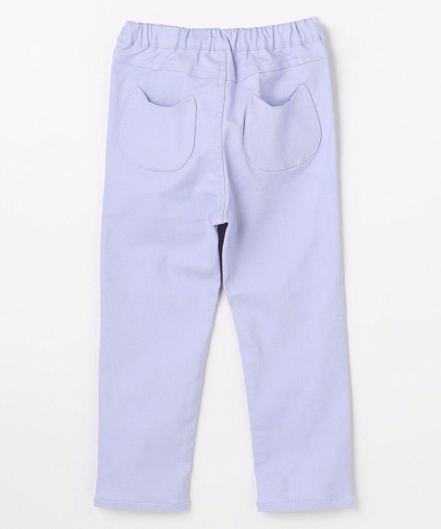 ANY KIDS 【洗濯機可能】ときめきストレッチ ネコパンツ ラベンダー