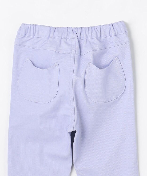 ANY KIDS 【洗濯機可能】ときめきストレッチ ネコパンツ ラベンダー