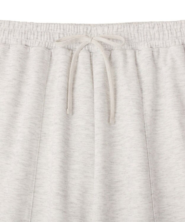 earth music&ecology 【予約】miffy/earth 刺繍スウェットパンツ 杢ライトグレー