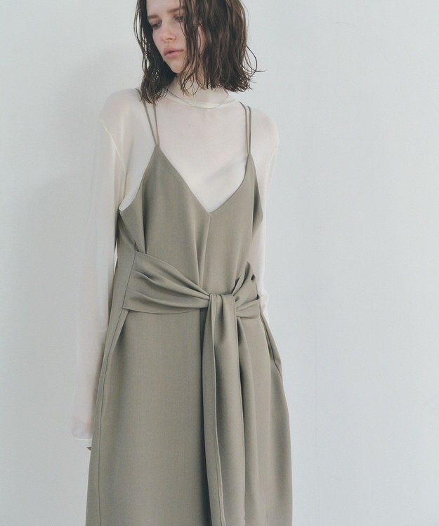 YECCA VECCA マルチwayキャミオールインワン Gray Beige