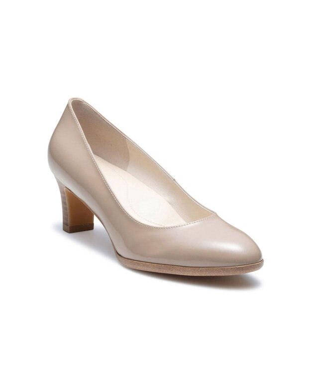REGAL FOOT COMMUNITY 【リーガルレディース】F14J プレーンパンプス パンプス ベージュエナメル