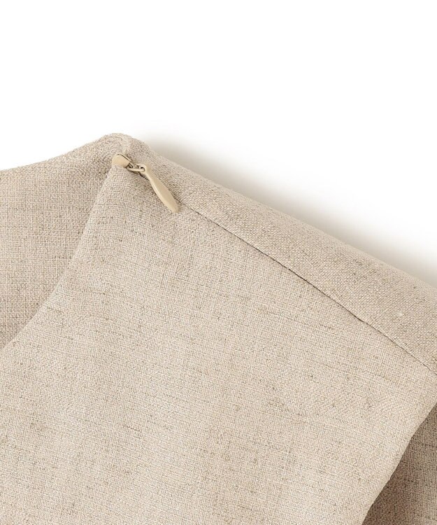 BEIGE， CAROLE / クルーネックブラウス Sand×Slate