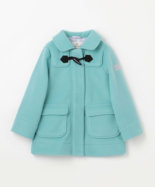 組曲 KIDS 【110-140㎝】ダッフルコート ターコイズ系