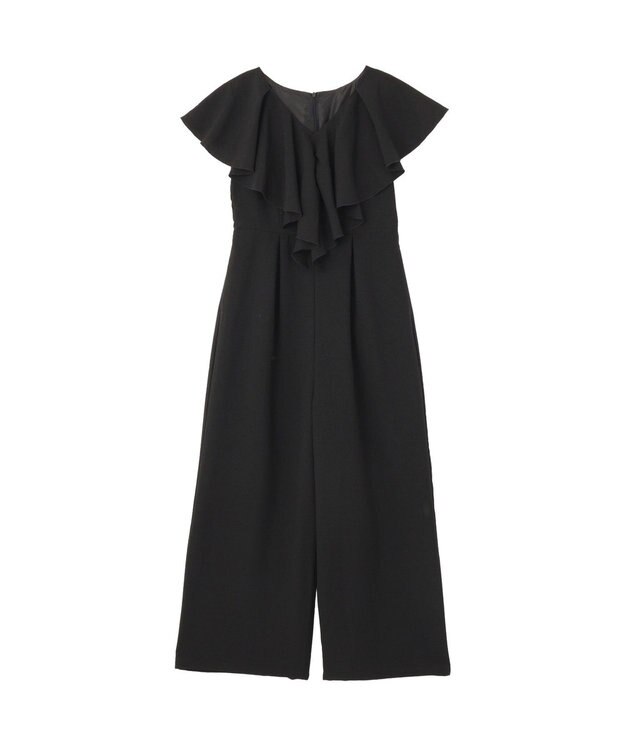 earth music&ecology ラッフルサロペット Black