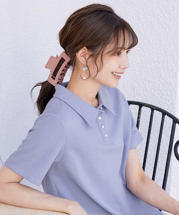 Tiaclasse ヘアクリップ ピンク