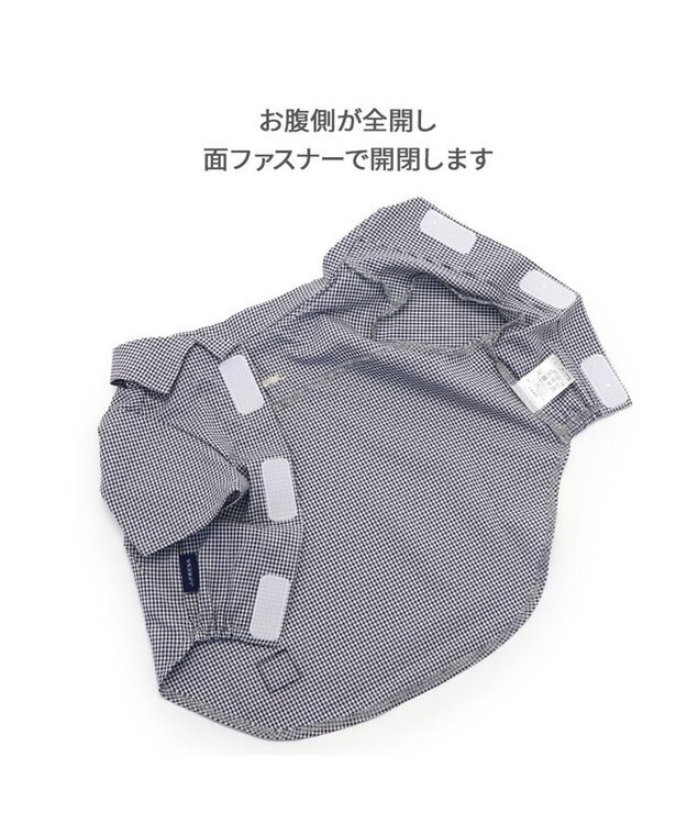 PET PARADISE J.PRESS チェックシャツ 小型犬 ネイビー