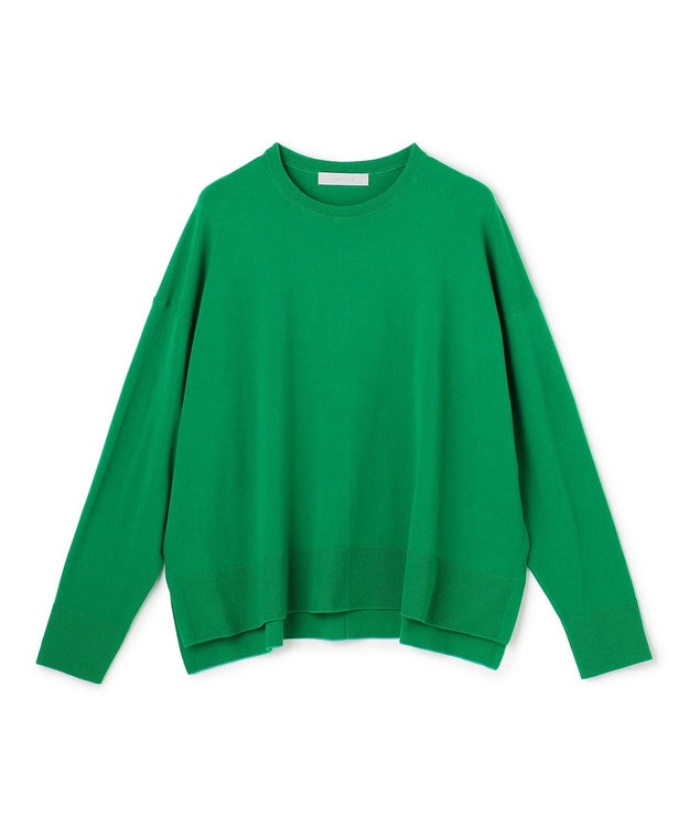 UNFILO 【リピート率の高さが魅力！毎シーズン大好評】マイビューティニット クルーネック グリーン