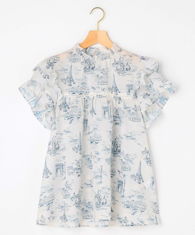 組曲 L 【先行予約】パリトワルドジュイ ブラウス ホワイト系5